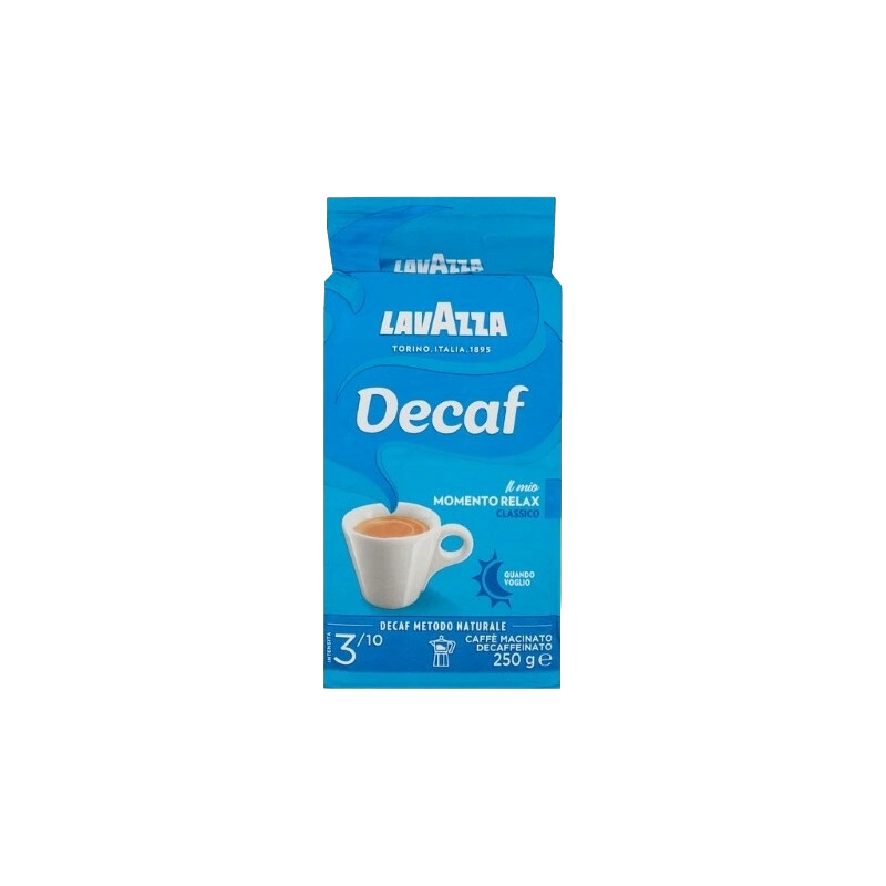 Lavazza Dek Decaffeinato mletá káva 250 g